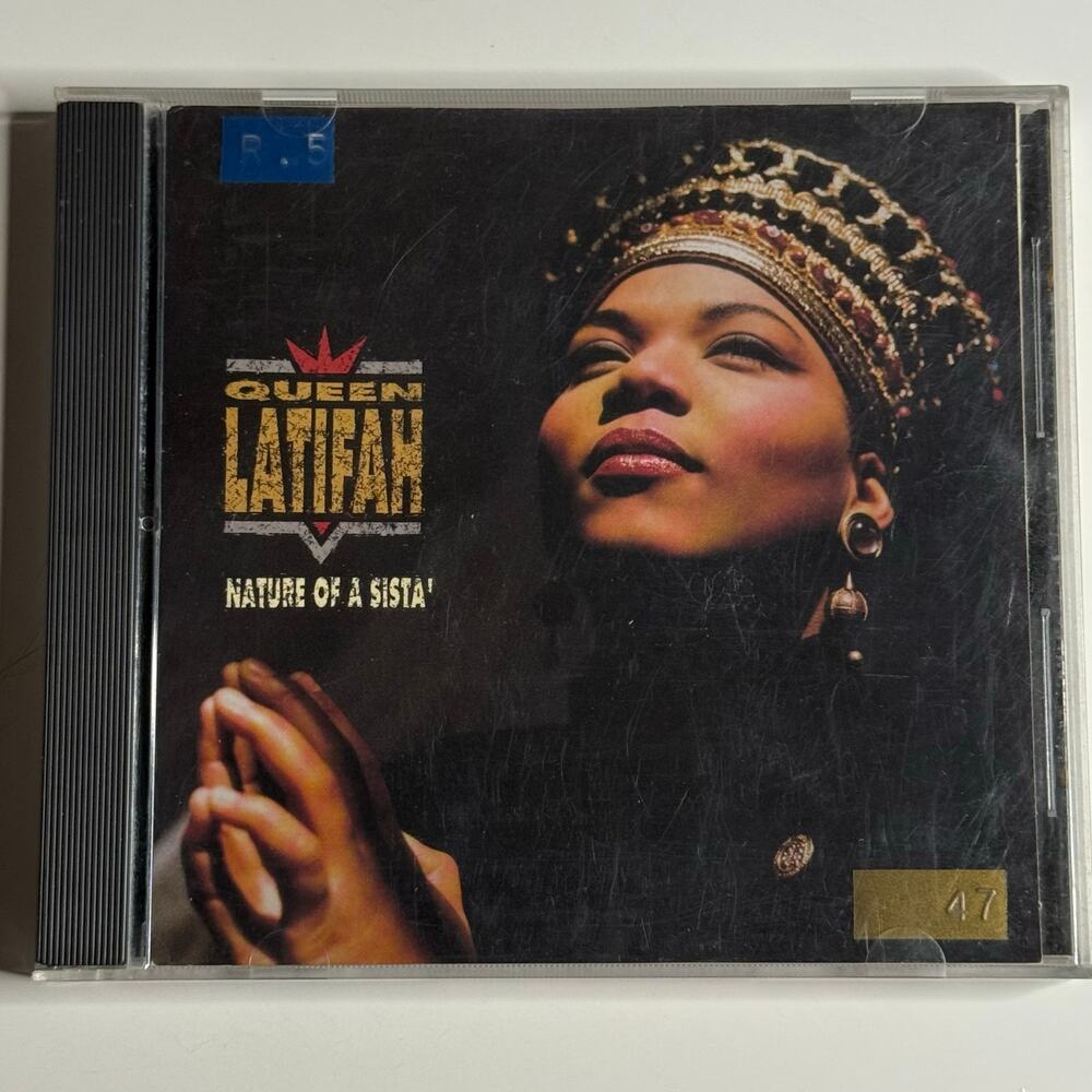 Queen Latifah Nature of a Sista CD 1991 Tommy Boy Hip‎ Hop Rap Album TB